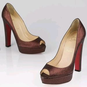 Authentic Louboutin Bambou Bronze sz 40